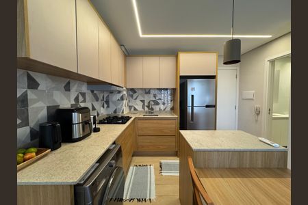 Cozinha de apartamento à venda com 1 quarto, 39m² em Jardim D’abril, Osasco