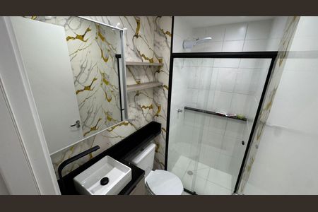 Apartamento para alugar com 40m², 2 quartos e 1 vaga Apartamento para alugar com 40m², 2 quartos e 1 vagaBanheiro