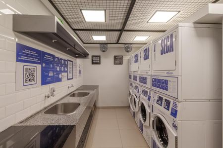 Studio para alugar com 27m², 1 quarto e sem vagaÁrea comum - Lavanderia