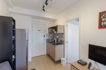 Studio para alugar com 27m², 1 quarto e sem vagaSala e Cozinha