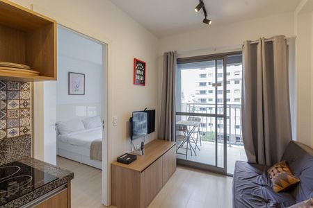 Studio para alugar com 27m², 1 quarto e sem vagaSala e Cozinha