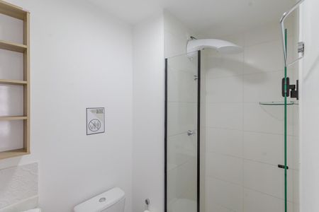 Studio para alugar com 27m², 1 quarto e sem vagaBanheiro da Suíte