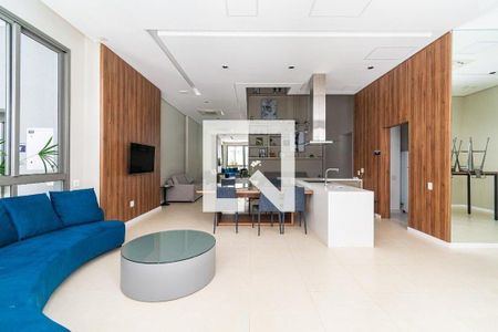 Apartamento para alugar com 44m², 1 quarto e 1 vaga Apartamento para alugar com 44m², 1 quarto e 1 vagaÁrea comum - Salão de festas