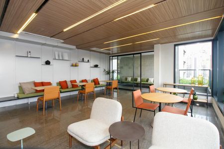 Apartamento para alugar com 44m², 1 quarto e 1 vagaÁrea Comum - Salão de Festas