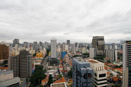 Vista da Varanda de apartamento para alugar com 1 quarto, 44m² em Pinheiros, São Paulo
