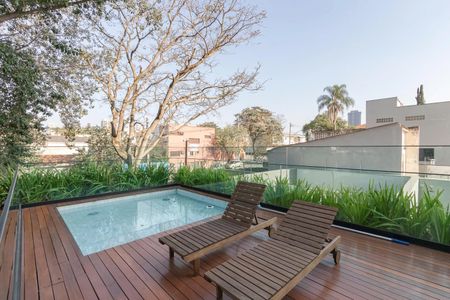 Apartamento à venda com 107m², 2 quartos e 2 vagasÁrea comum - Piscina