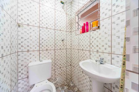Casa à venda com 115m², 3 quartos e 2 vagasBanheiro da Área Gourmet
