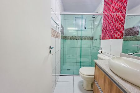 Banheiro de apartamento à venda com 2 quartos, 73m² em Jardim, Santo André