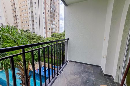Varanda da Sala de apartamento à venda com 2 quartos, 73m² em Jardim, Santo André