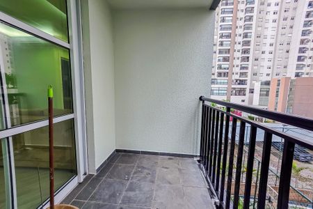 Varanda da Sala de apartamento à venda com 2 quartos, 73m² em Jardim, Santo André