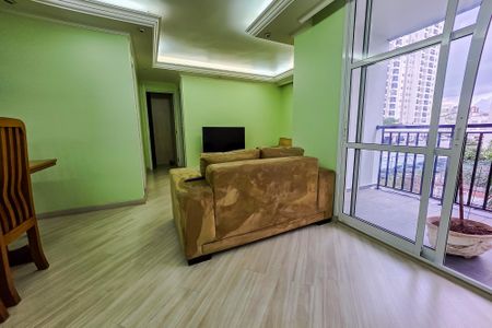 Sala de apartamento à venda com 2 quartos, 73m² em Jardim, Santo André