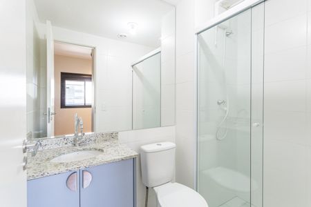 Apartamento à venda com 31m², 1 quarto e sem vagaBanheiro da Suíte