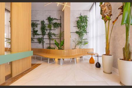Apartamento à venda com 31m², 1 quarto e sem vagaHall social
