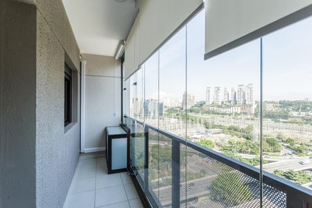 Varanda de apartamento à venda com 1 quarto, 31m² em Vila Olímpia, São Paulo