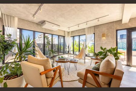 Apartamento à venda com 31m², 1 quarto e sem vagaÁrea comum - Salão de festas