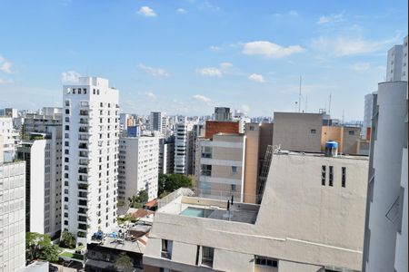 Vista de apartamento para alugar com 1 quarto, 48m² em Cerqueira César, São Paulo