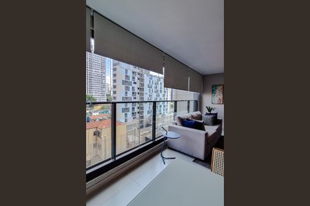 Varanda da Sala de apartamento à venda com 3 quartos, 140m² em Pompeia, São Paulo