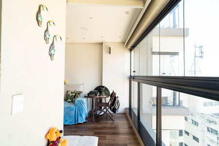 Apartamento para alugar com 45m², 2 quartos e 1 vagaVaranda