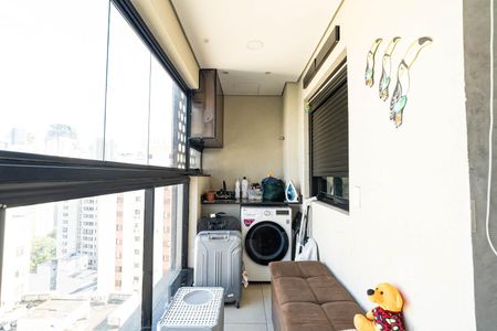 Varanda de apartamento para alugar com 2 quartos, 45m² em Bela Vista, São Paulo