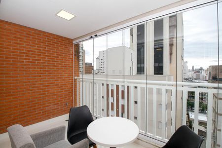 Varanda de apartamento para alugar com 2 quartos, 112m² em Jardim Paulista, São Paulo