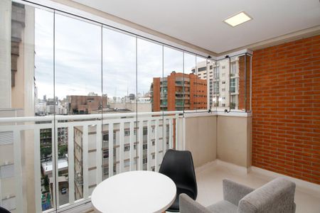 Varanda de apartamento para alugar com 2 quartos, 112m² em Jardim Paulista, São Paulo