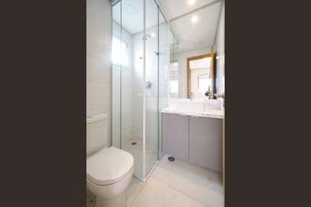 Apartamento para alugar com 81m², 2 quartos e 2 vagasBanheiro da suíte 02
