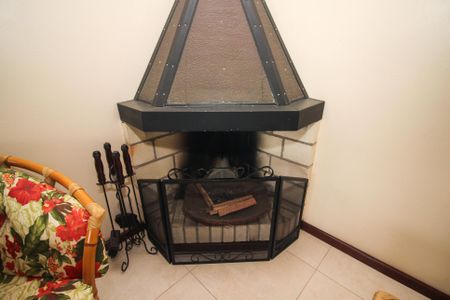 Apartamento à venda com 160m², 3 quartos e 2 vagasDetalhe da Sala 2 - Lareira