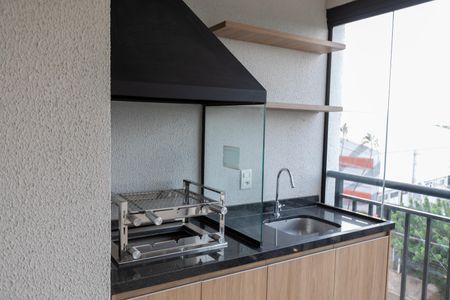 Varanda Gourmet de apartamento para alugar com 3 quartos, 74m² em Fazenda Santa Cândida, Campinas