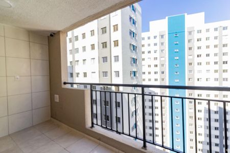 Apartamento à venda com 61m², 3 quartos e 1 vagaVaranda