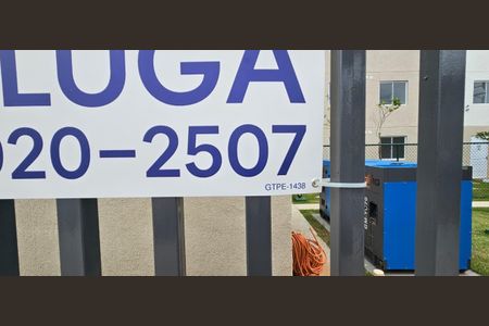 Apartamento para alugar com 32m², 2 quartos e sem vagaPlaca instalada na grade da fachada do condomínio - Código da placa: GTPE-1438