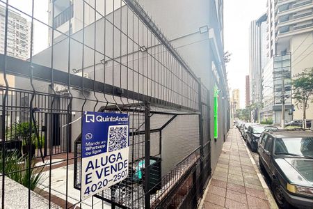 Studio à venda com 25m², 1 quarto e sem vagafachada do predio