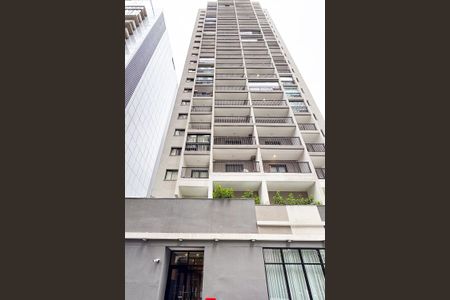 Studio à venda com 25m², 1 quarto e sem vagafachada do predio