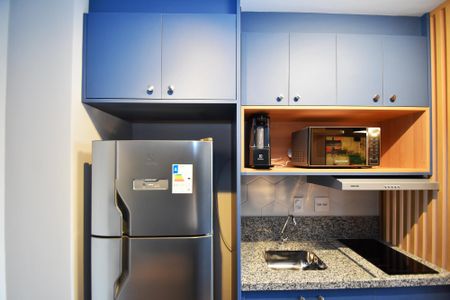 Studio à venda com 25m², 1 quarto e sem vagacozinha