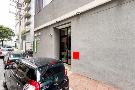 Studio à venda com 25m², 1 quarto e sem vagafachada do predio