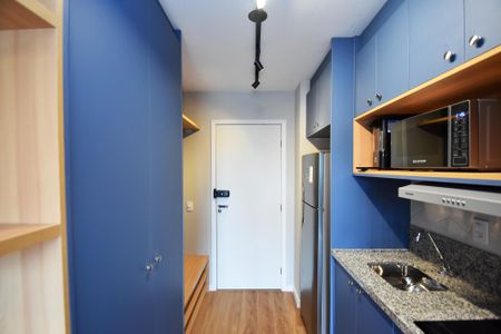 Studio à venda com 25m², 1 quarto e sem vagacozinha