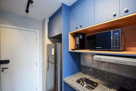 Studio à venda com 25m², 1 quarto e sem vagacozinha