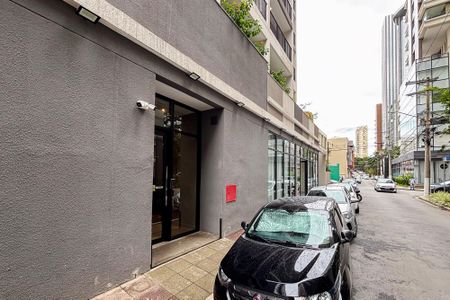 Studio à venda com 25m², 1 quarto e sem vagafachada do predio
