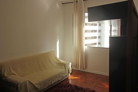 Sala de apartamento para alugar com 1 quarto, 61m² em José Menino, Santos