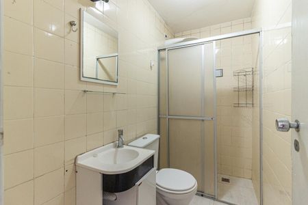 Banheiro de kitnet/studio para alugar com 1 quarto, 40m² em Santa Cecilia, São Paulo