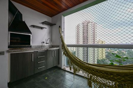 Varanda de apartamento para alugar com 3 quartos, 116m² em Chácara Agrindus, Taboão da Serra