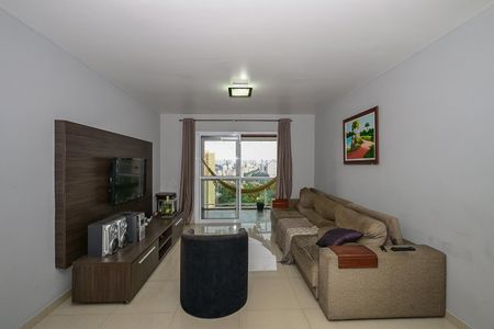 Sala de apartamento para alugar com 3 quartos, 116m² em Chácara Agrindus, Taboão da Serra