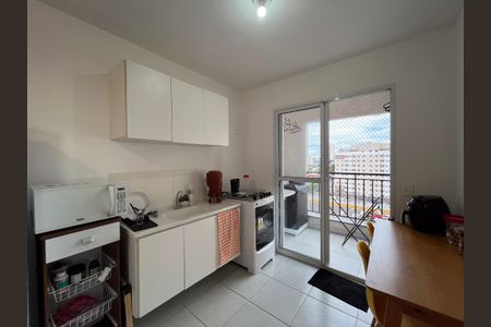 Cozinha de apartamento para alugar com 1 quarto, 33m² em Sacomã, São Paulo