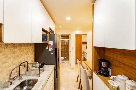 Apartamento à venda com 34m², 2 quartos e sem vagaCozinha - Área de serviço  