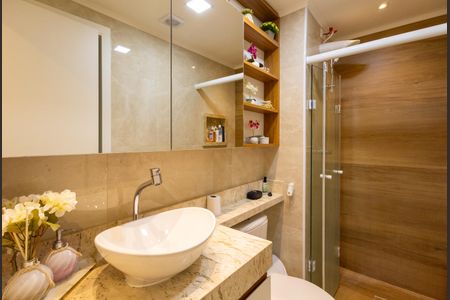Apartamento à venda com 34m², 2 quartos e sem vagaBanheiro 