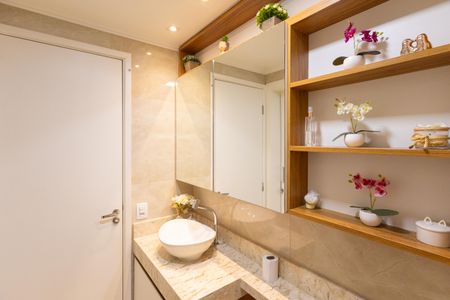 Apartamento à venda com 34m², 2 quartos e sem vagaBanheiro 
