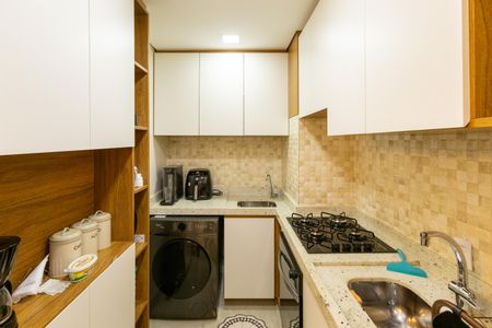Apartamento à venda com 34m², 2 quartos e sem vagaCozinha - Área de serviço  