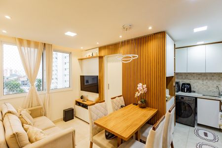 Sala  de apartamento à venda com 2 quartos, 34m² em Campo Grande, São Paulo