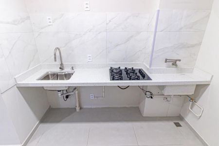 Apartamento para alugar com 37m², 2 quartos e sem vagaCozinha e Área de Serviço