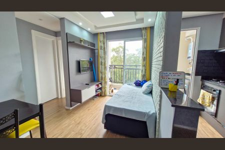 Sala  de apartamento para alugar com 2 quartos, 40m² em Usina Piratininga, São Paulo