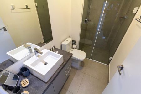 Studio para alugar com 35m², 1 quarto e sem vaga Studio para alugar com 35m², 1 quarto e sem vagaBanheiro